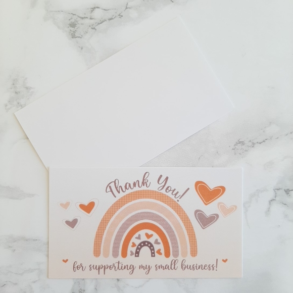100 Thank You Cards - Picture 3 of 4